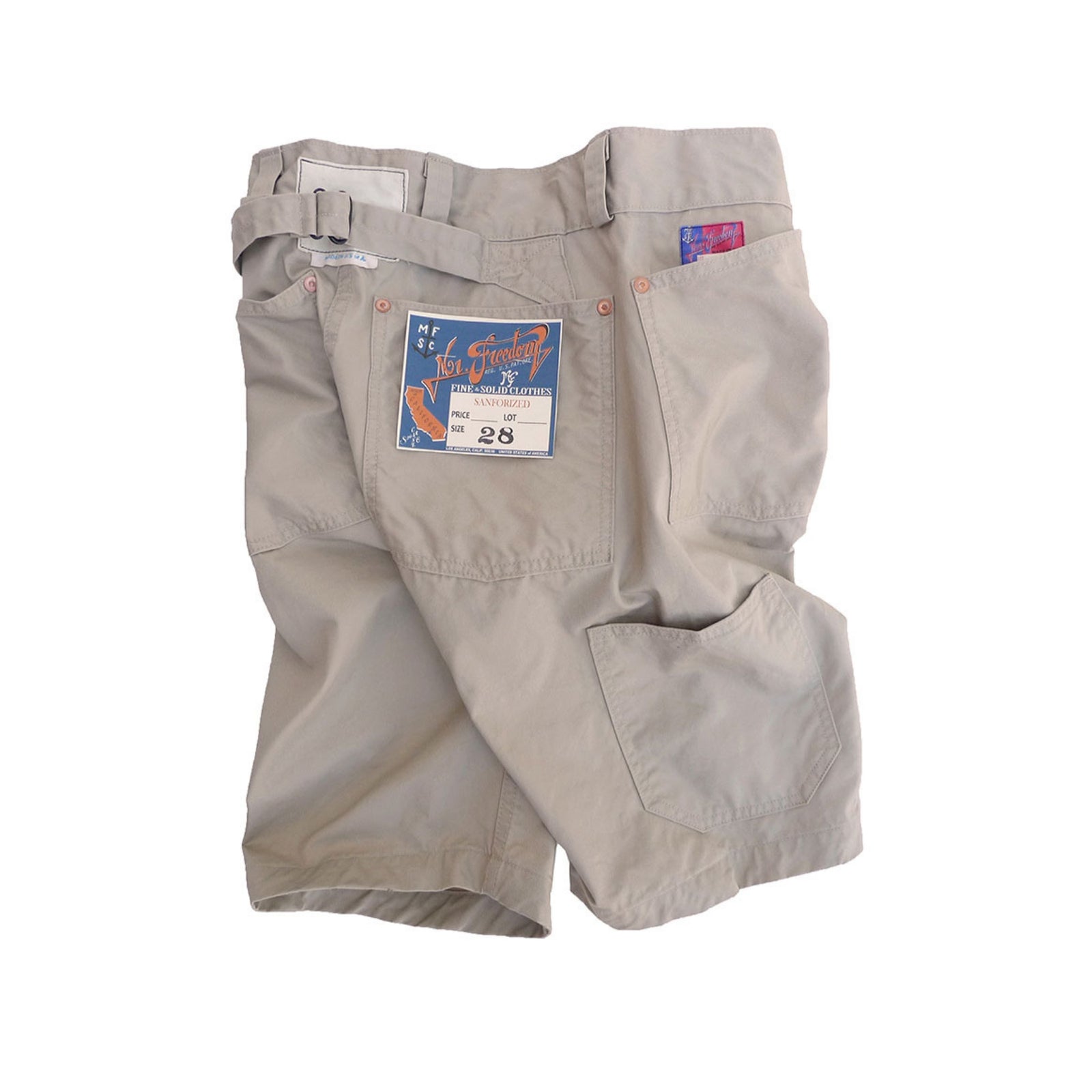 Shipyard Shorts - Khaki | Mister Freedom®