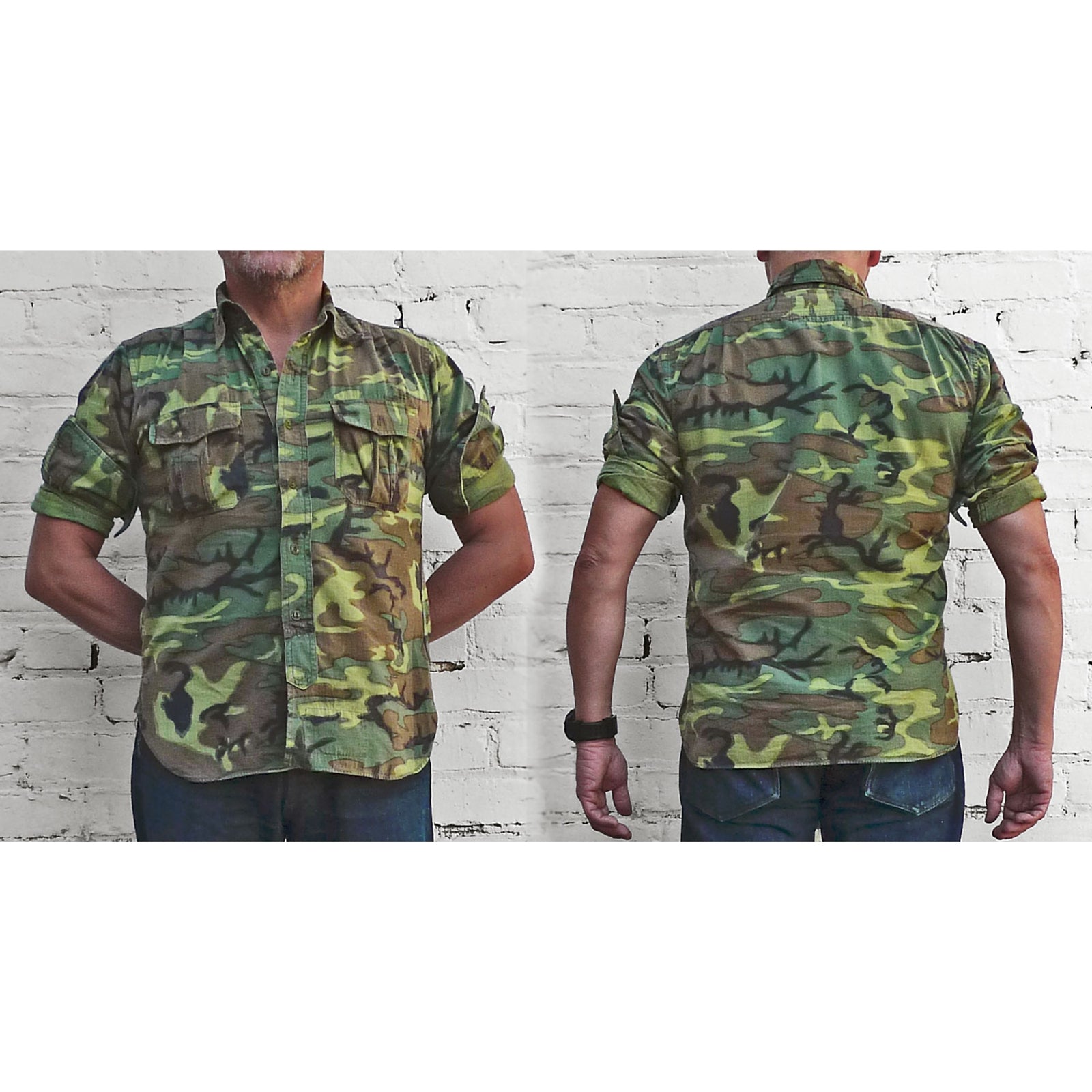 珍品ナム戦米軍ERDL迷彩ユーティリティシャツ試供品テストサンプル 珍品ナム戦米軍ERDL迷彩ユーティリティシャツ試供品テストサンプル