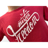 Mister Freedom® SHOP TEE "MF Signature", hand screen-printed with vintage-inspired original graphics on tubular knit jersey STANLEY T-shirts, made in USA