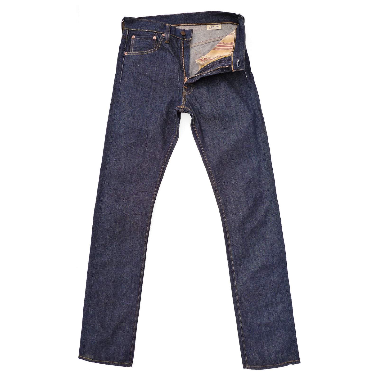 ◆THE MUSEUM VISITOR◆ ZIPPER JEAN BLUE 08207 THE MUSEUM VISITOR