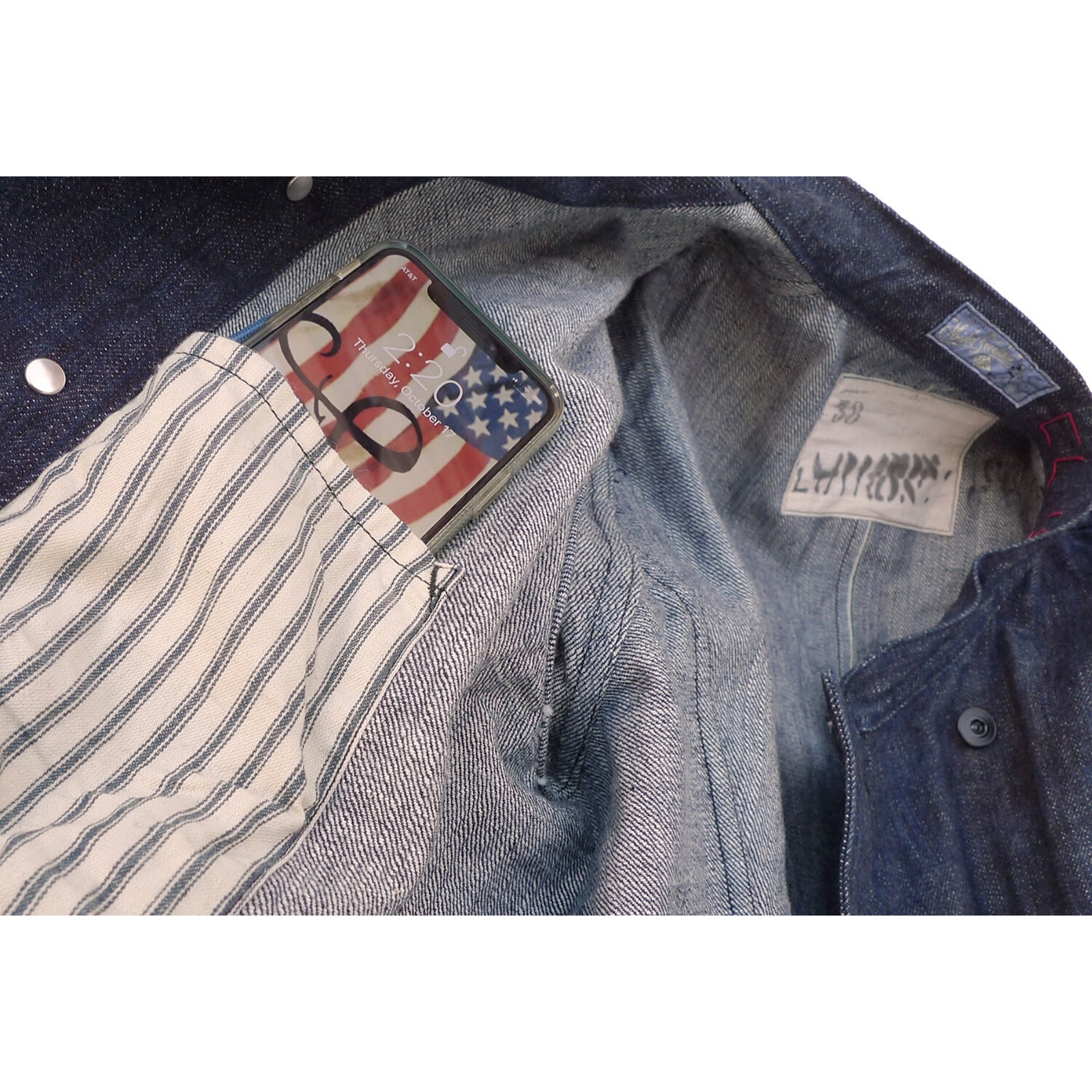 Mécano Jacket Hawaii Denim | Mister Freedom®