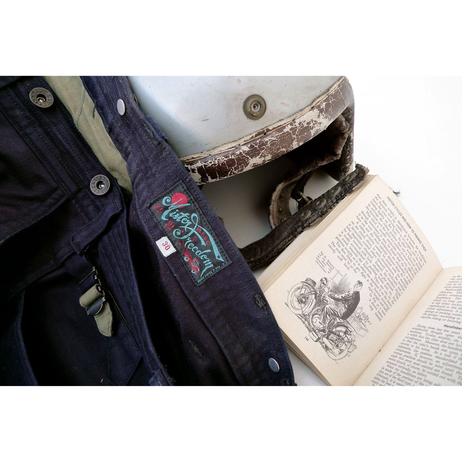 Ryders - Indigo Jungle Cloth | Mister Freedom®