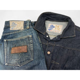 California Lot 64 and Ranch Blouse both in SC66 Denim