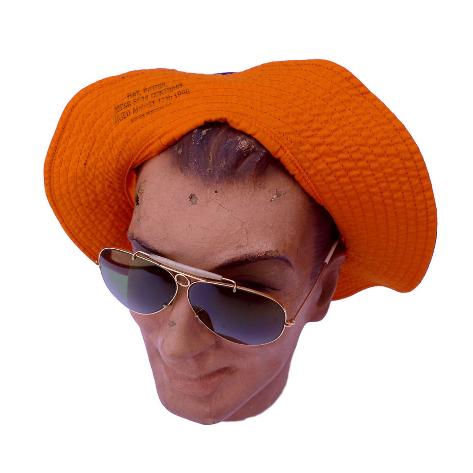 Patrol Hat - Navy Orange | Mister Freedom®