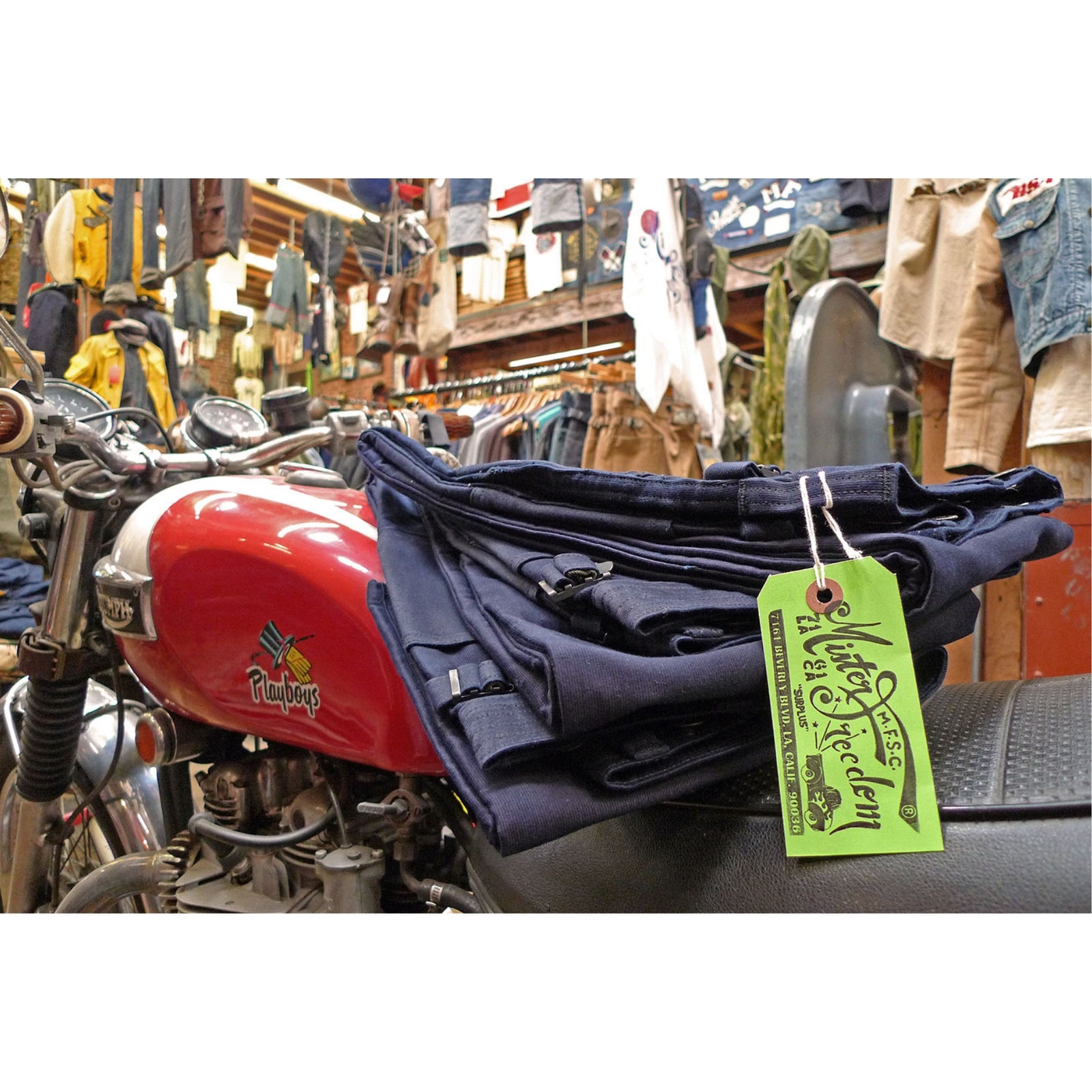 Ryders - Indigo Jungle Cloth | Mister Freedom®