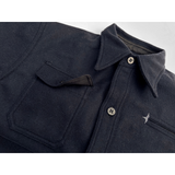 Crackerjack CPO Shirt Collar button placket featuring Classic USN-style “fouled anchor” CPO button