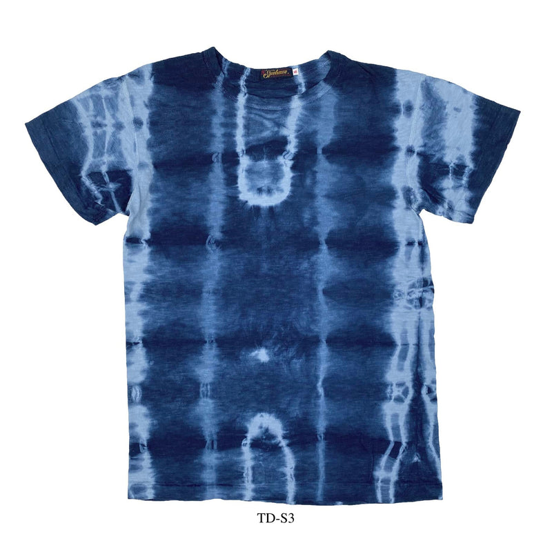 Stanley Tee Indigo Tie-Dye Edition (Small) | Mister Freedom Small / TD-S9