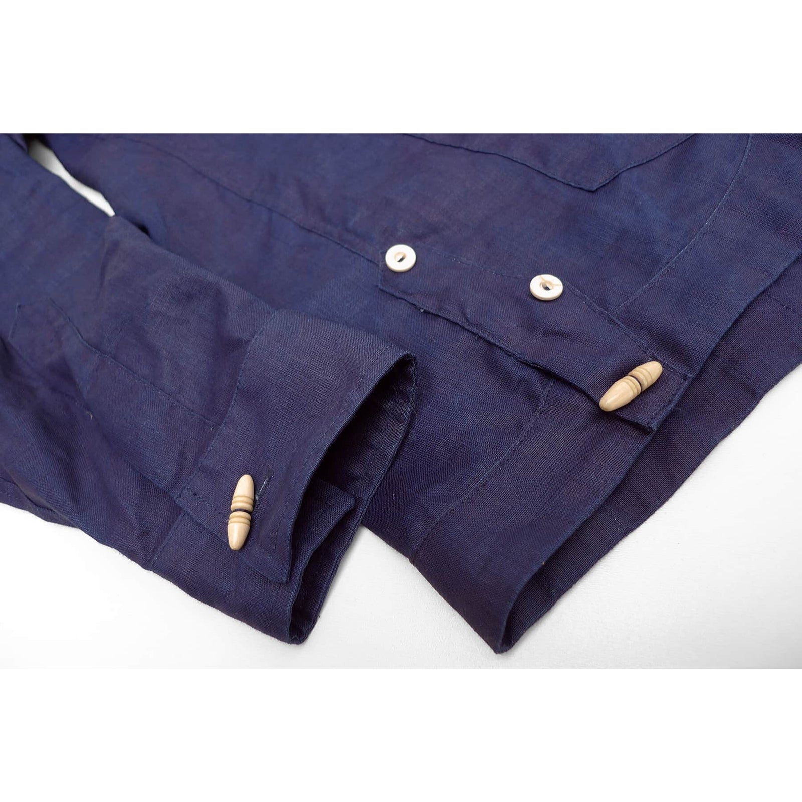 Meridana Shirt - Indigo Linen | Mister Freedom®