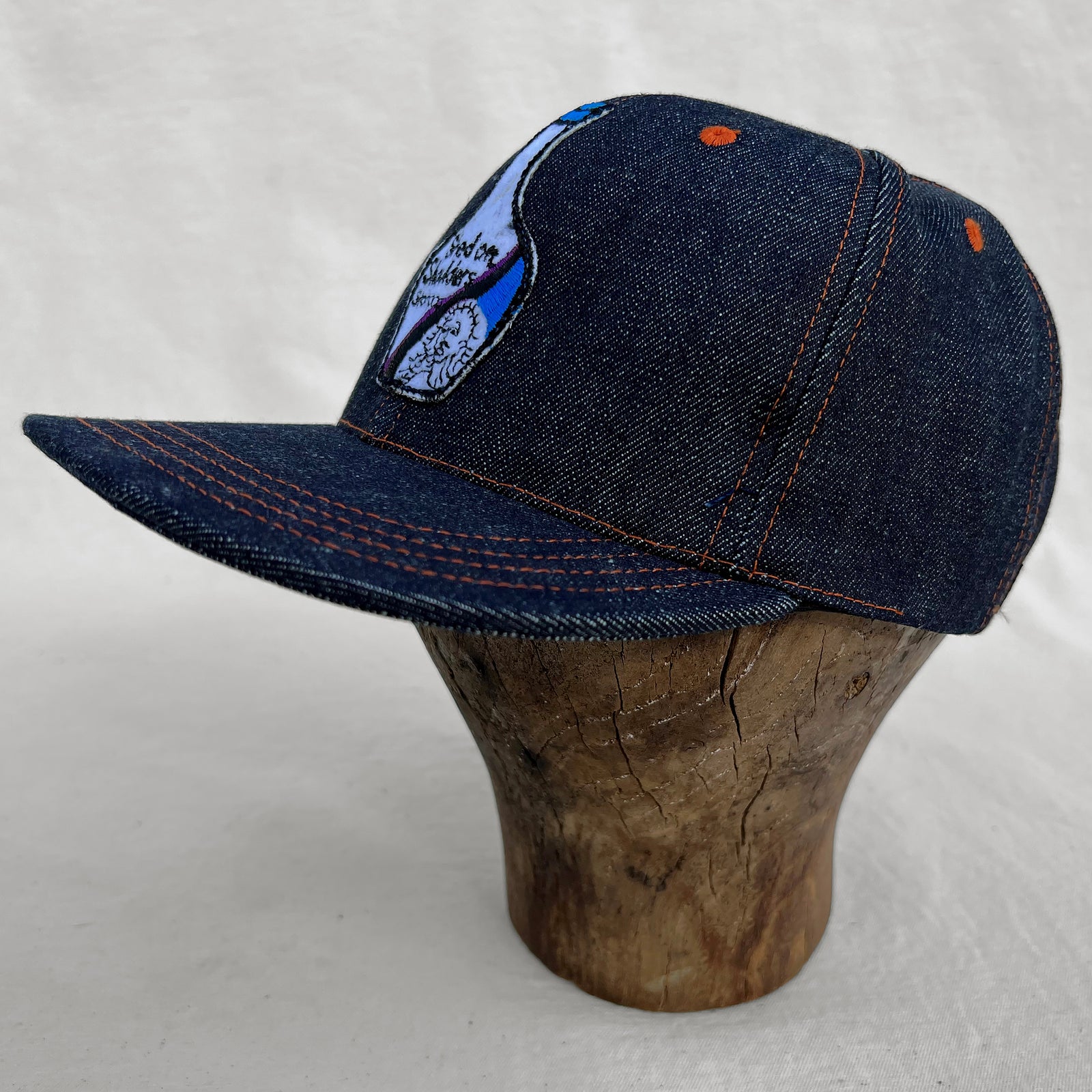Snapback Cap 6P - NOS Cone Denim | Mister Freedom®