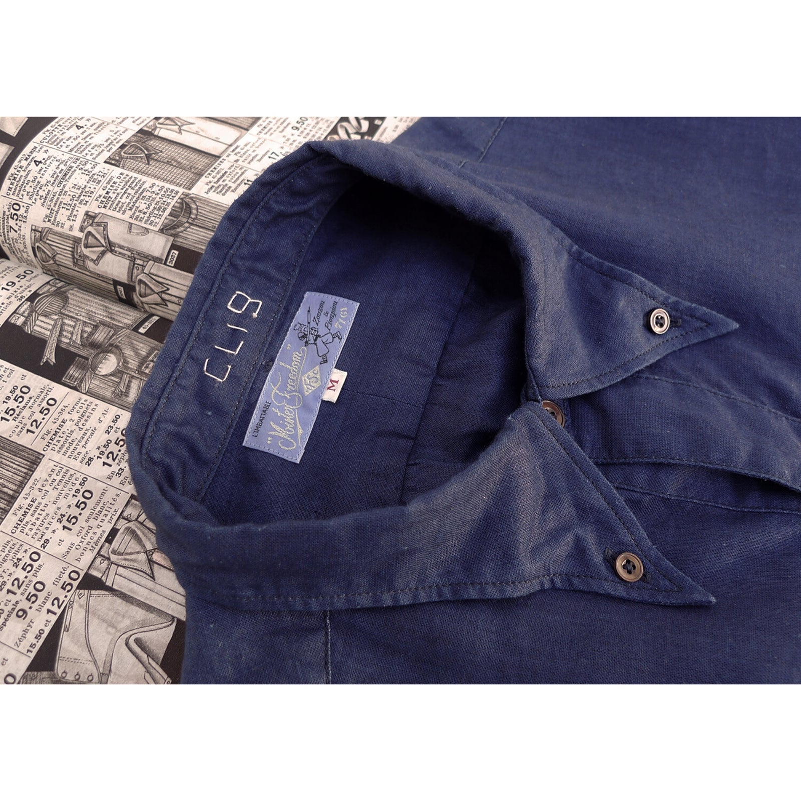 Liquette M35 Indigo Linen | Mister Freedom®
