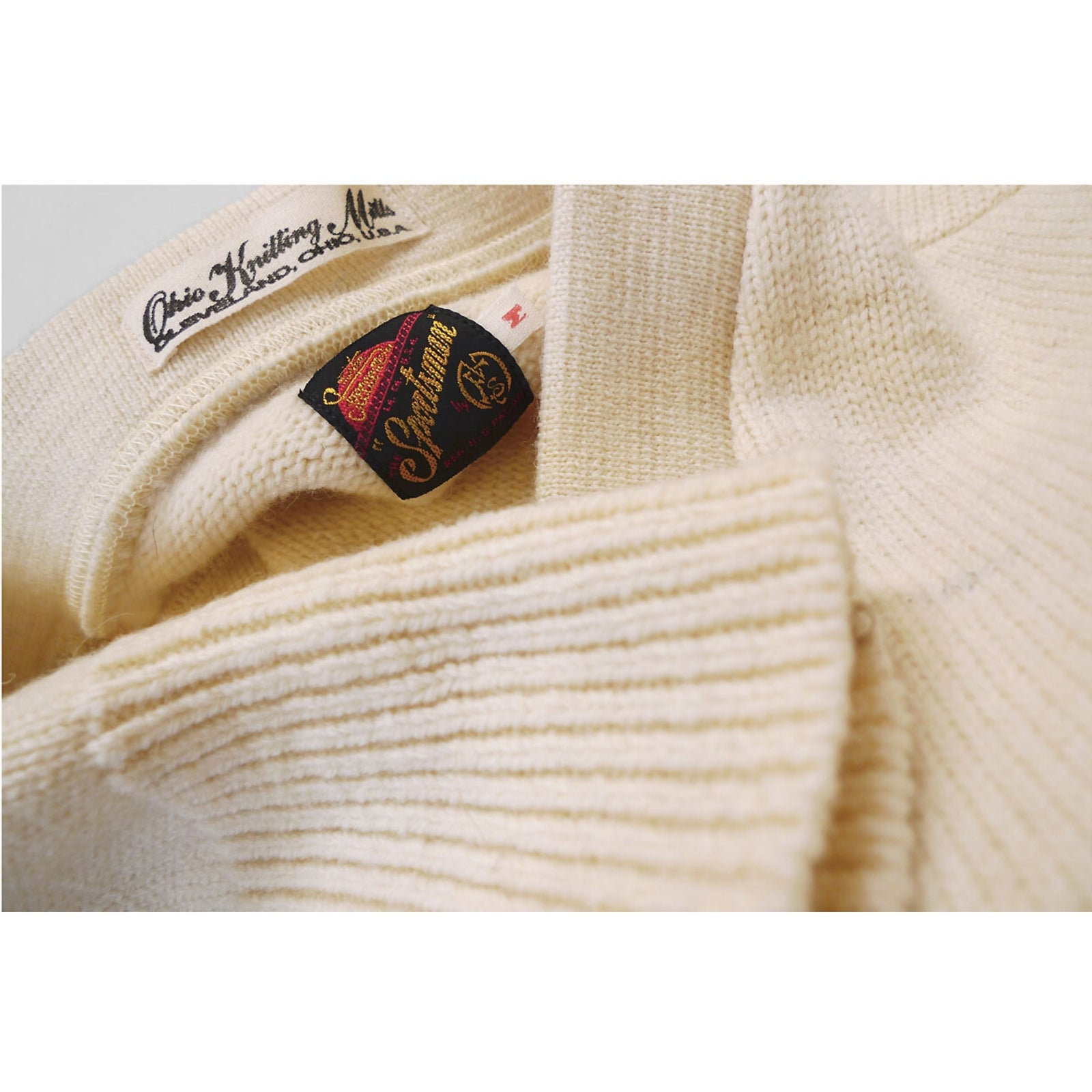Campus Cardigan - Natural Wool | Mister Freedom®