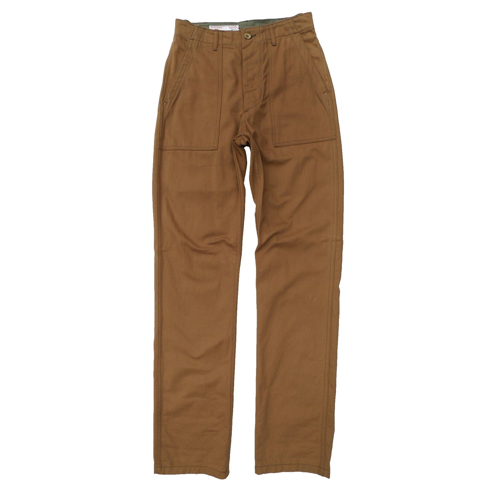 パンツ TWILL WIDE PANTS (BROWN) / LOST CONTROL TWILL WIDE PANTS (BROWN) / LOST CONTROL | CROSS ROAD BLUES