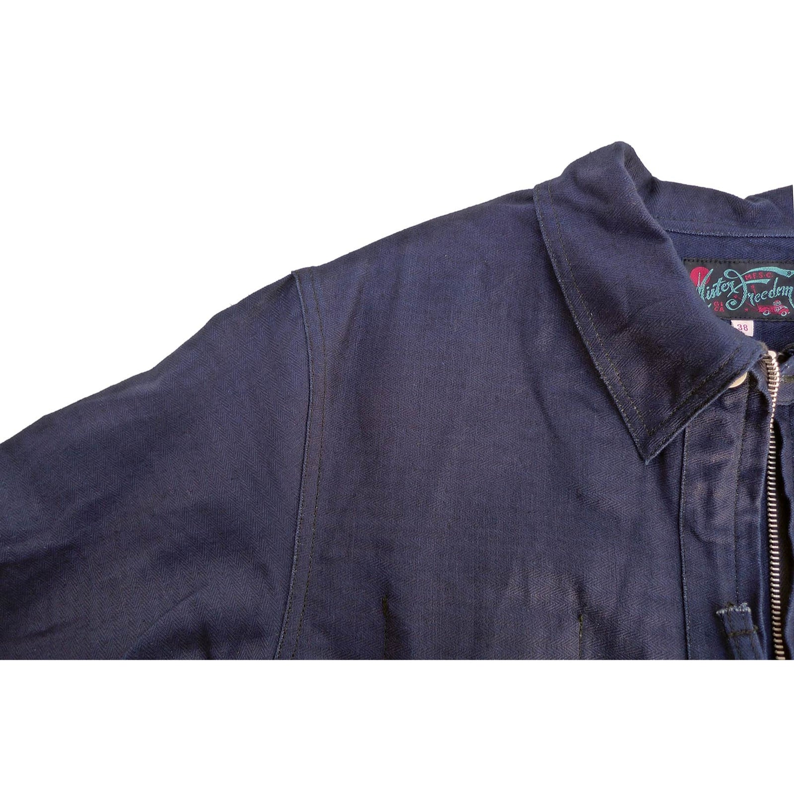 Longshoreman Shirt - Indigo HBT | Mister Freedom®