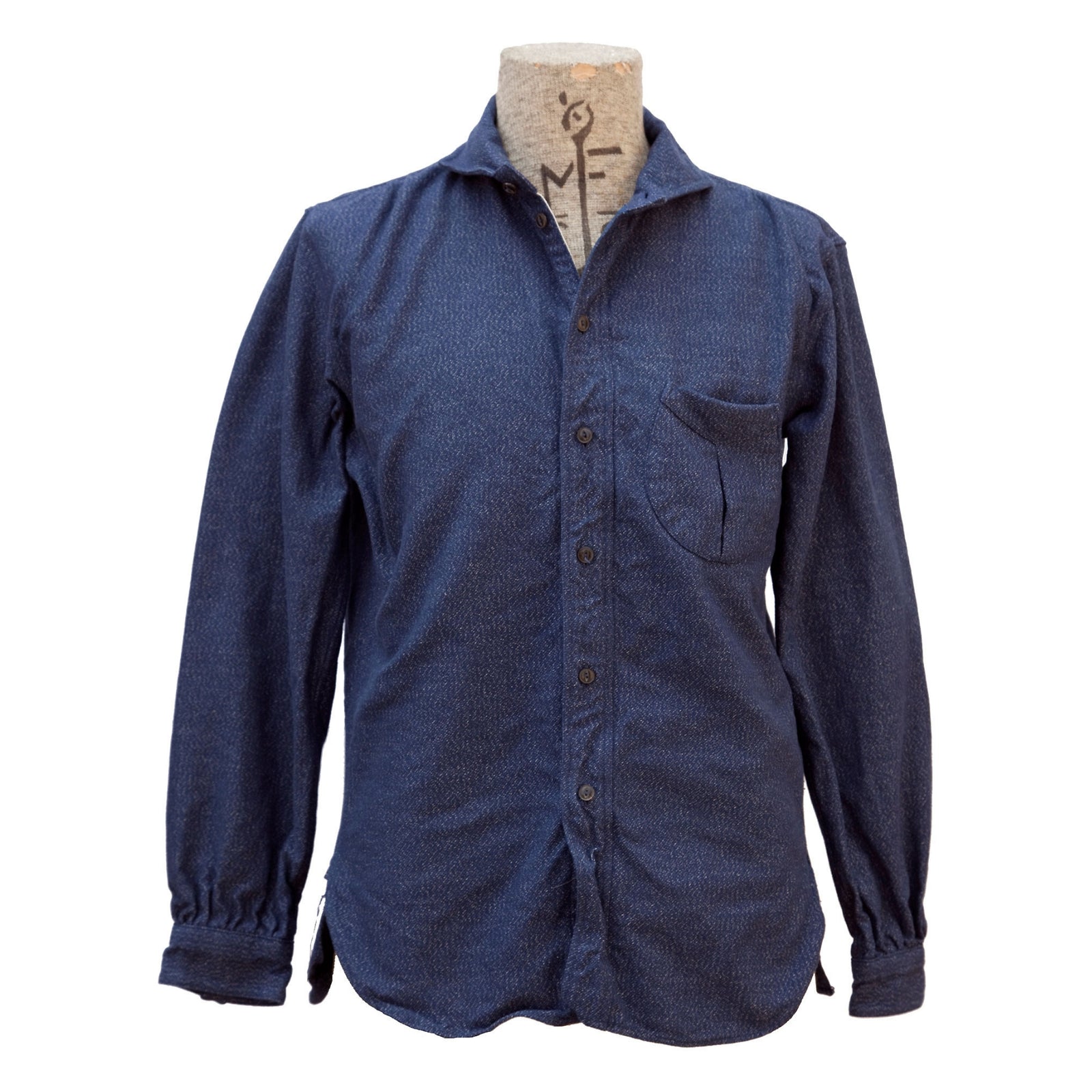 Ranchero Shirt - Indigo Covert | Mister Freedom®