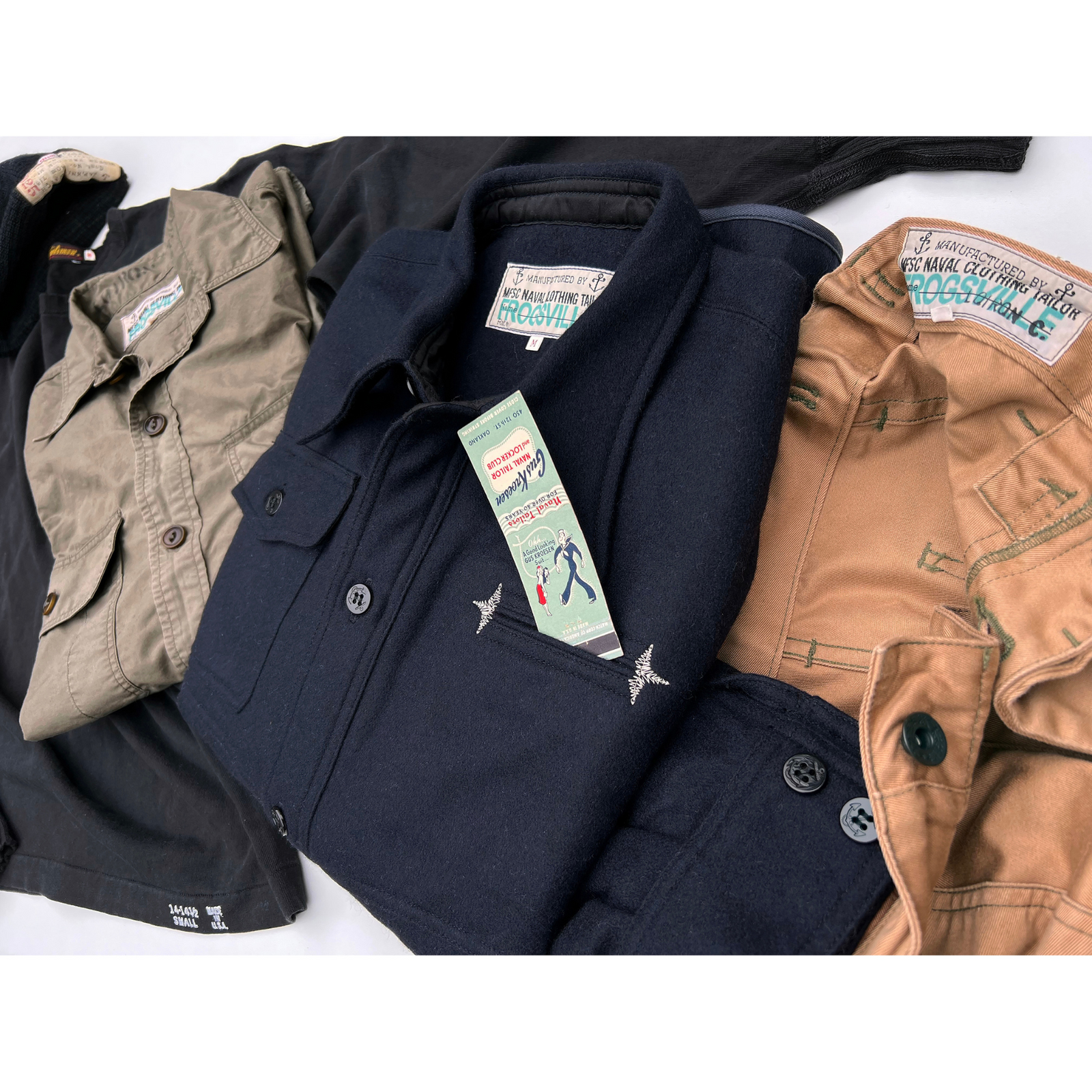 newnow CPO Jacket 【ネイビー】 newnow CPO Jacket 【Navy】