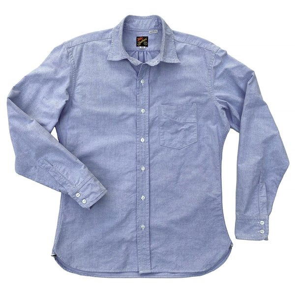Aristocrat Shirt - Blue Cotton Oxford | Mister Freedom®