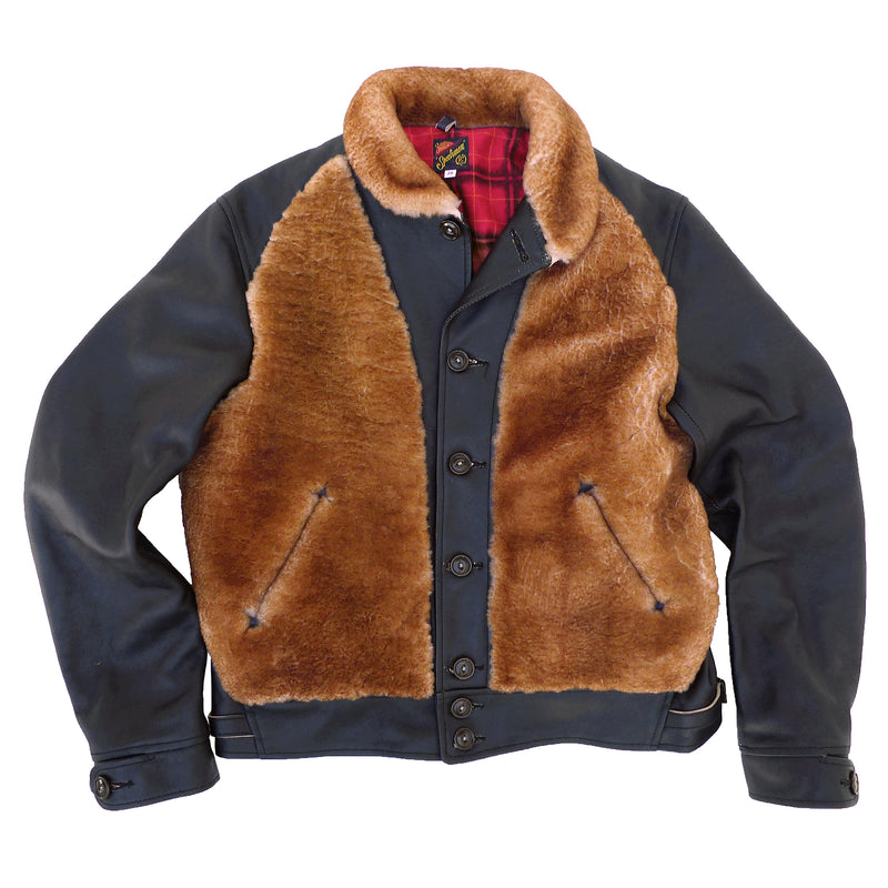 Baloo Jacket An original pattern inspired by 1930’s sportswear ‘Cossack’ type unlined leather jackets, 1930’s “Grizzly” type leather jackets, and other vintage sportswear and outdoor garments.