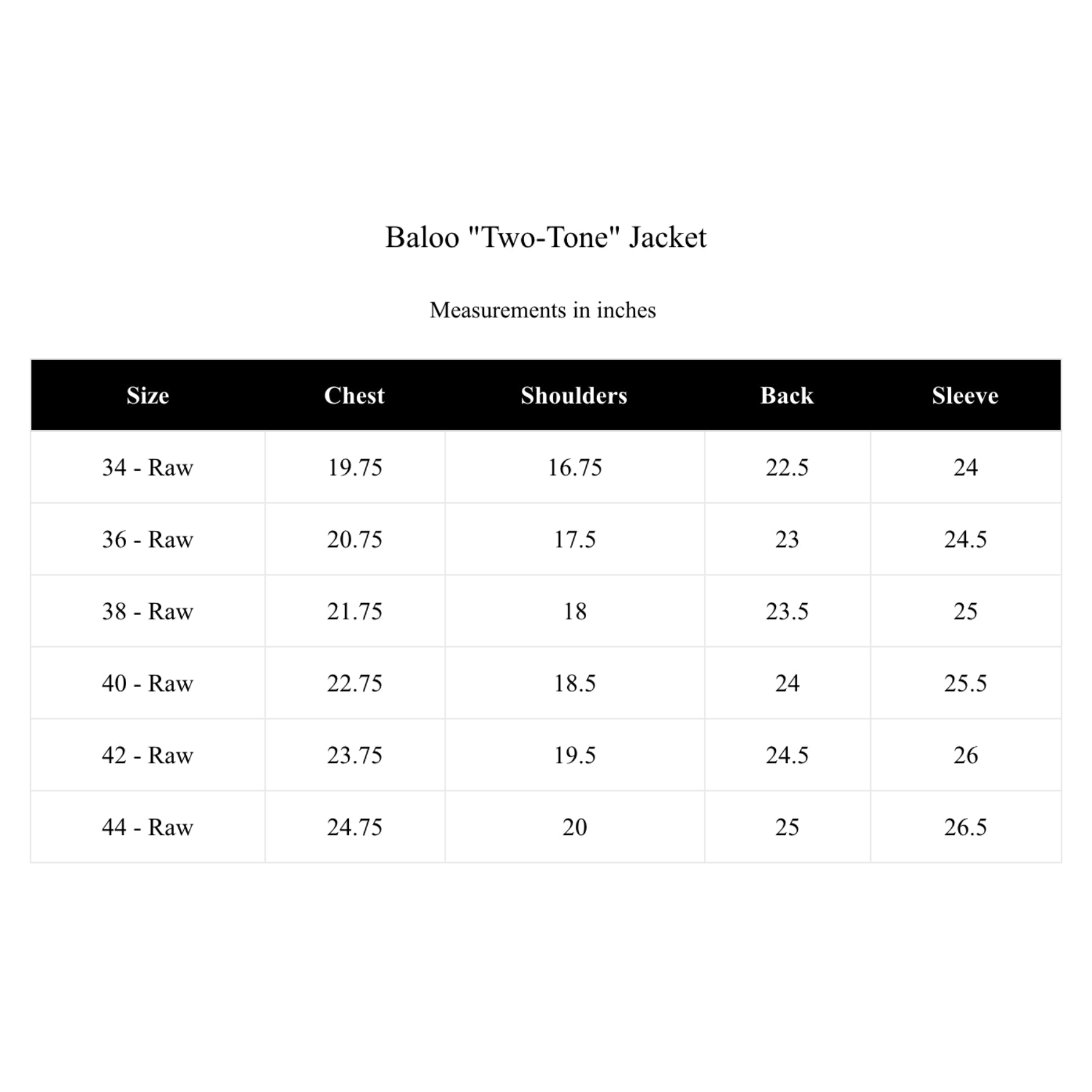 Baloo Jacket Two Tone Mister Freedom®