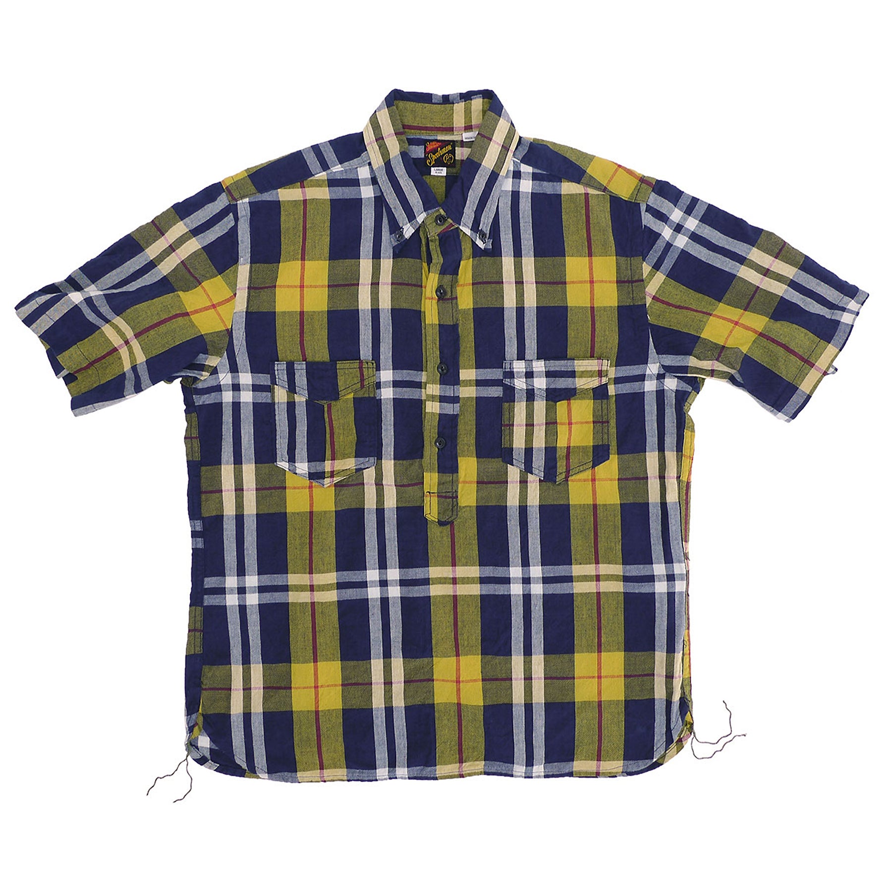 Berkeley Pull Over Shirt - Saffron | Mister Freedom®