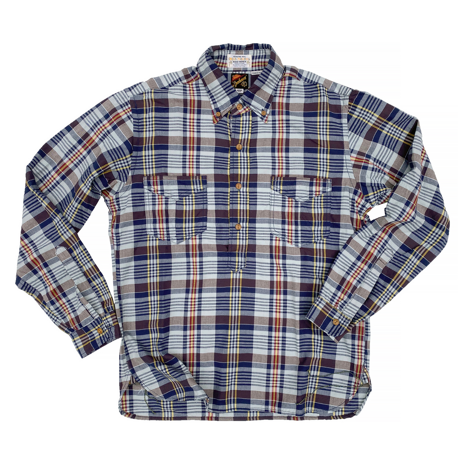 Berkeley Shirt - NOS Madras Plaid | Mister Freedom® Berkeley Shirt - NOS Madras Plaid | Mister Freedom®