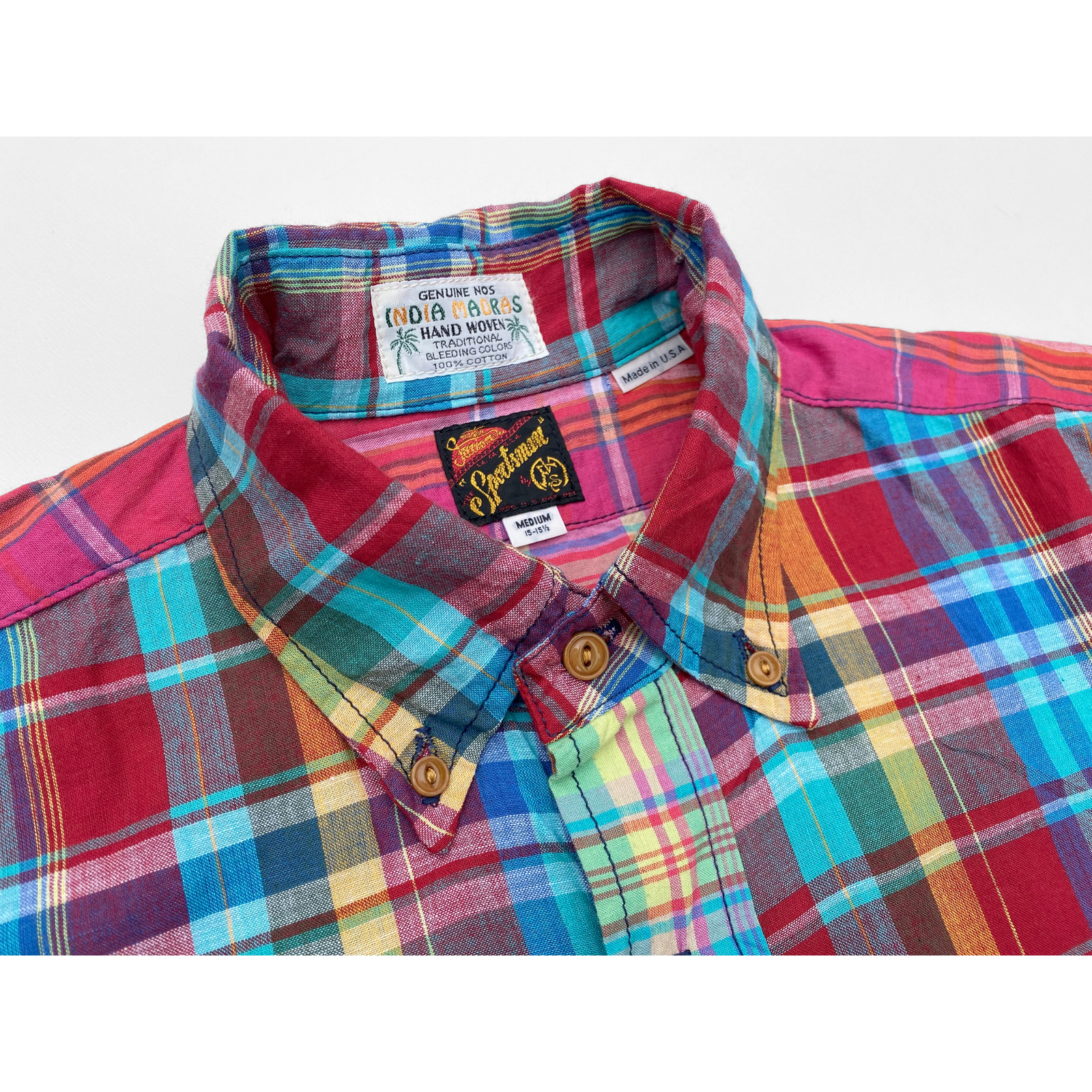 Berkeley Shirt “KRAZY” Edition - NOS Madras Plaid | Mister Freedom®