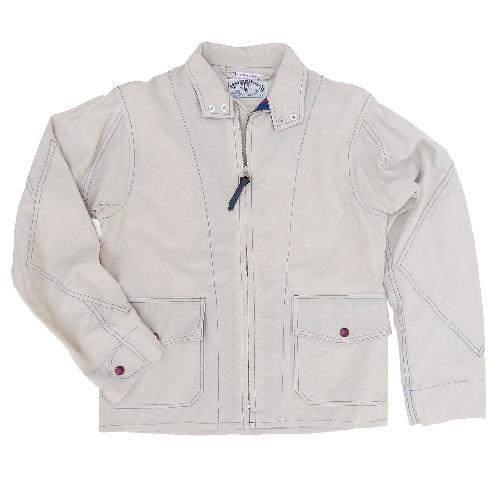 Breezer Jacket - Off White - Warehouse – Mister Freedom®