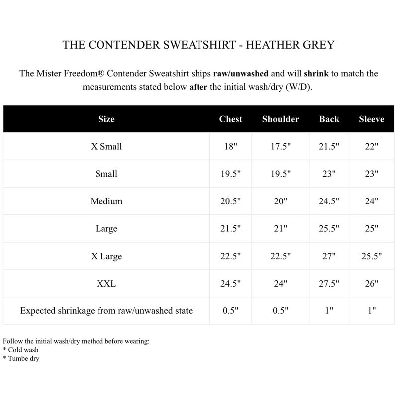 The Contender Sweatshirt - Heather Grey
