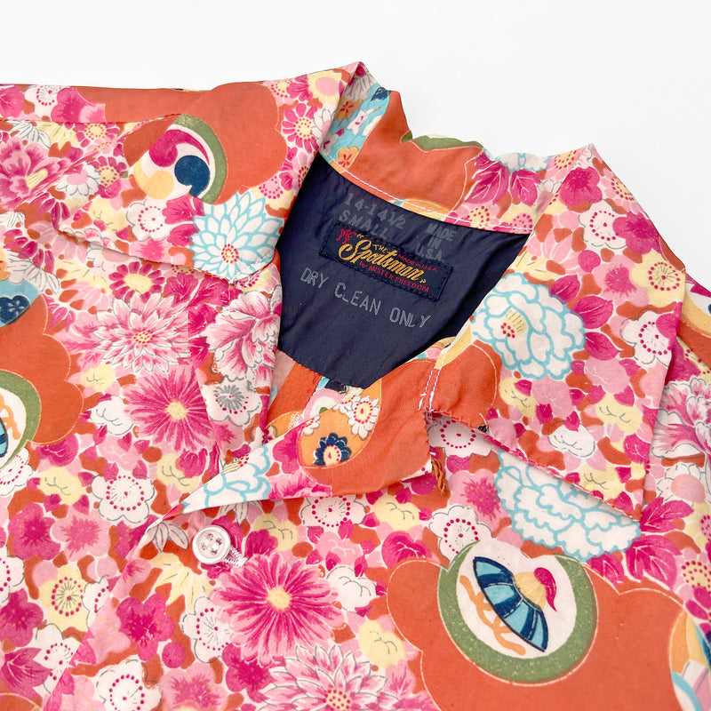 Mister Freedom® Cabana Shirt, deadstock Japanese kimono fabric 