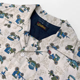 Mister Freedom Camp collar shirt new old stock fabric