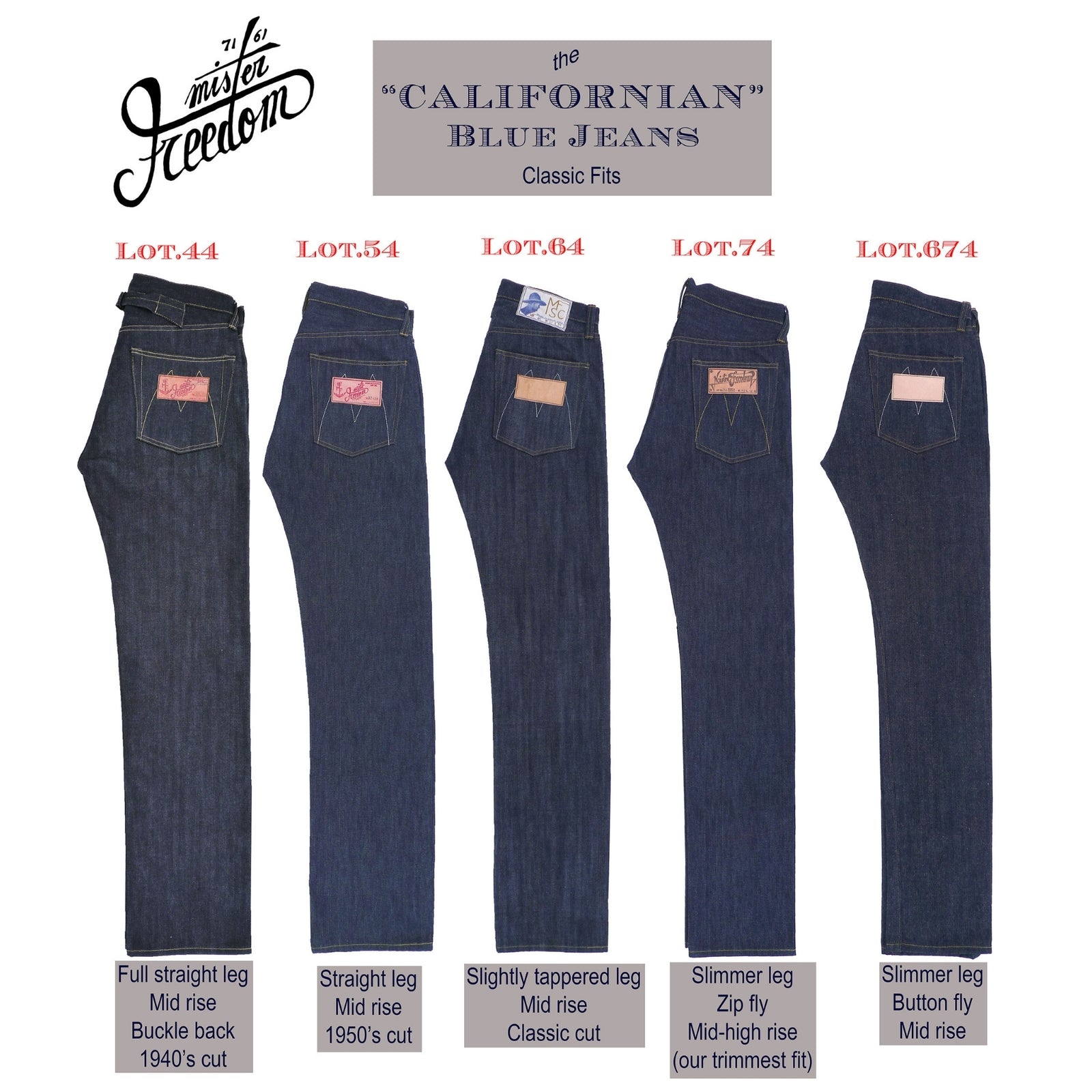 Californian Lot674 - Okinawa | Mister Freedom®