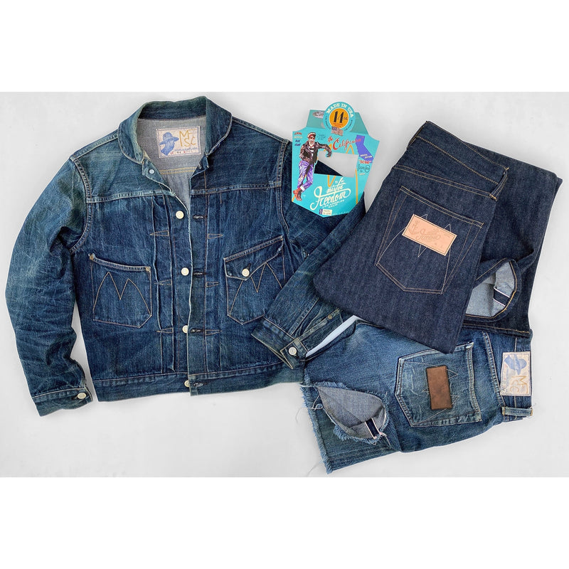 Premium selvedge denim with great fading potential
