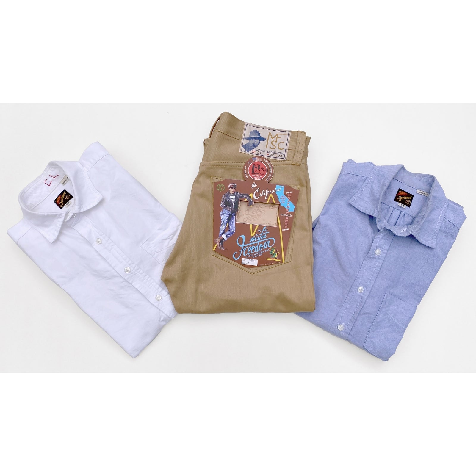 Californian Lot674 - Golden Blonde Pique | Mister Freedom®