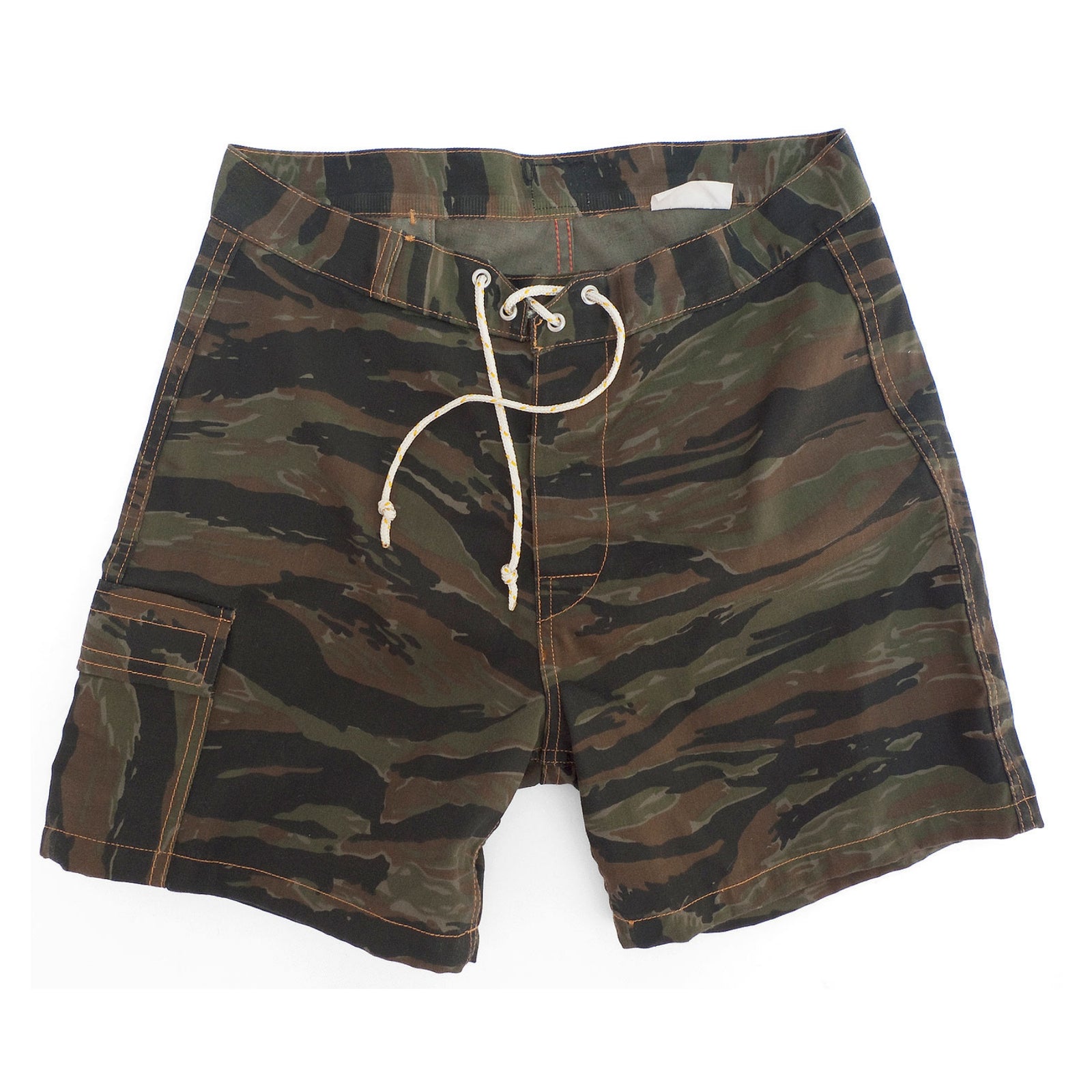 Tiger print swim trunks on sale