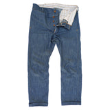 MFSC Continental Trousers - Player Denim Front View