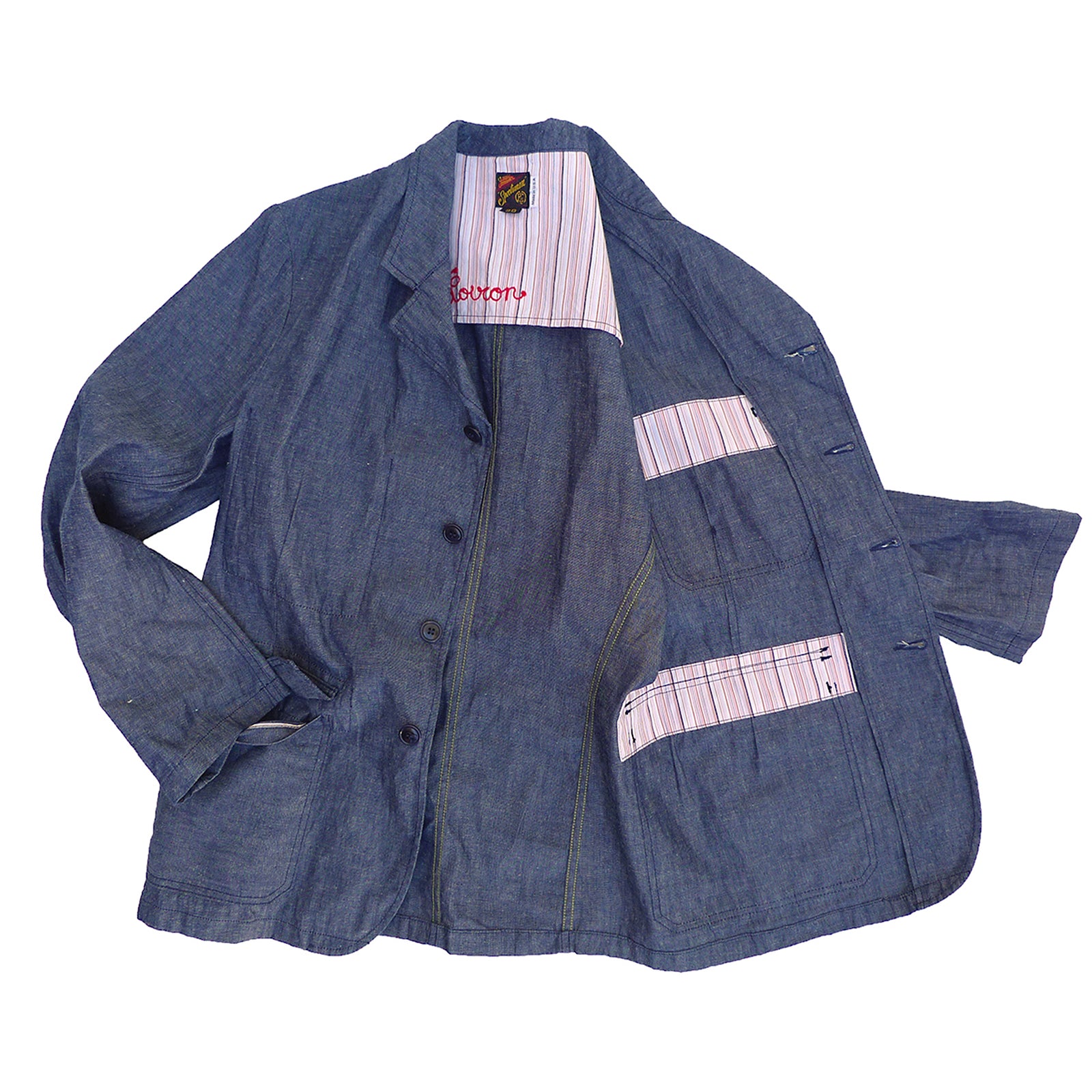 AMERI　OVER CHAMBRAY JACKET COAT AMERI OVER CHAMBRAY JACKET COAT AMERI OVER CHAMBRAY JACKET