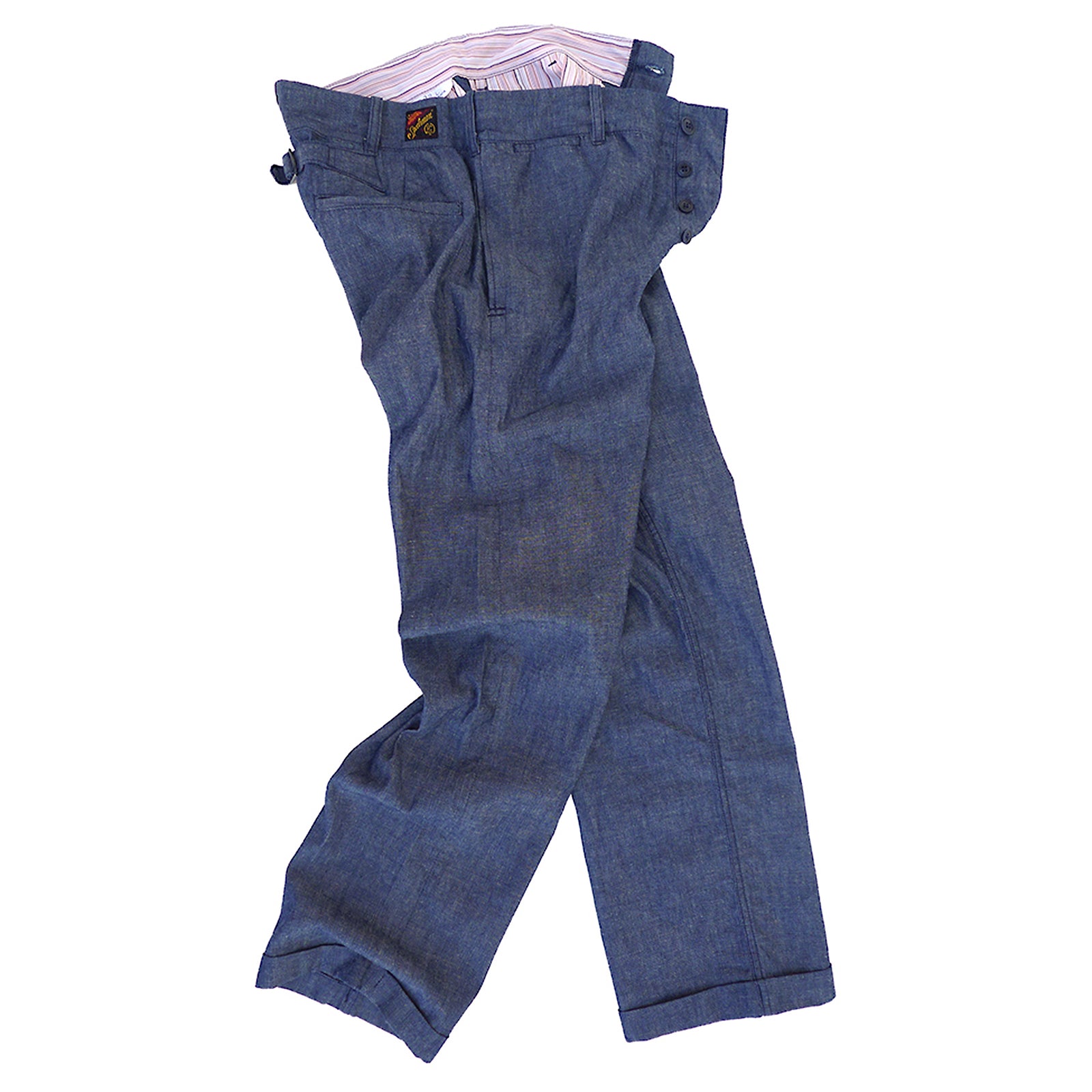 Continental Trousers - Chambray | Mister Freedom®