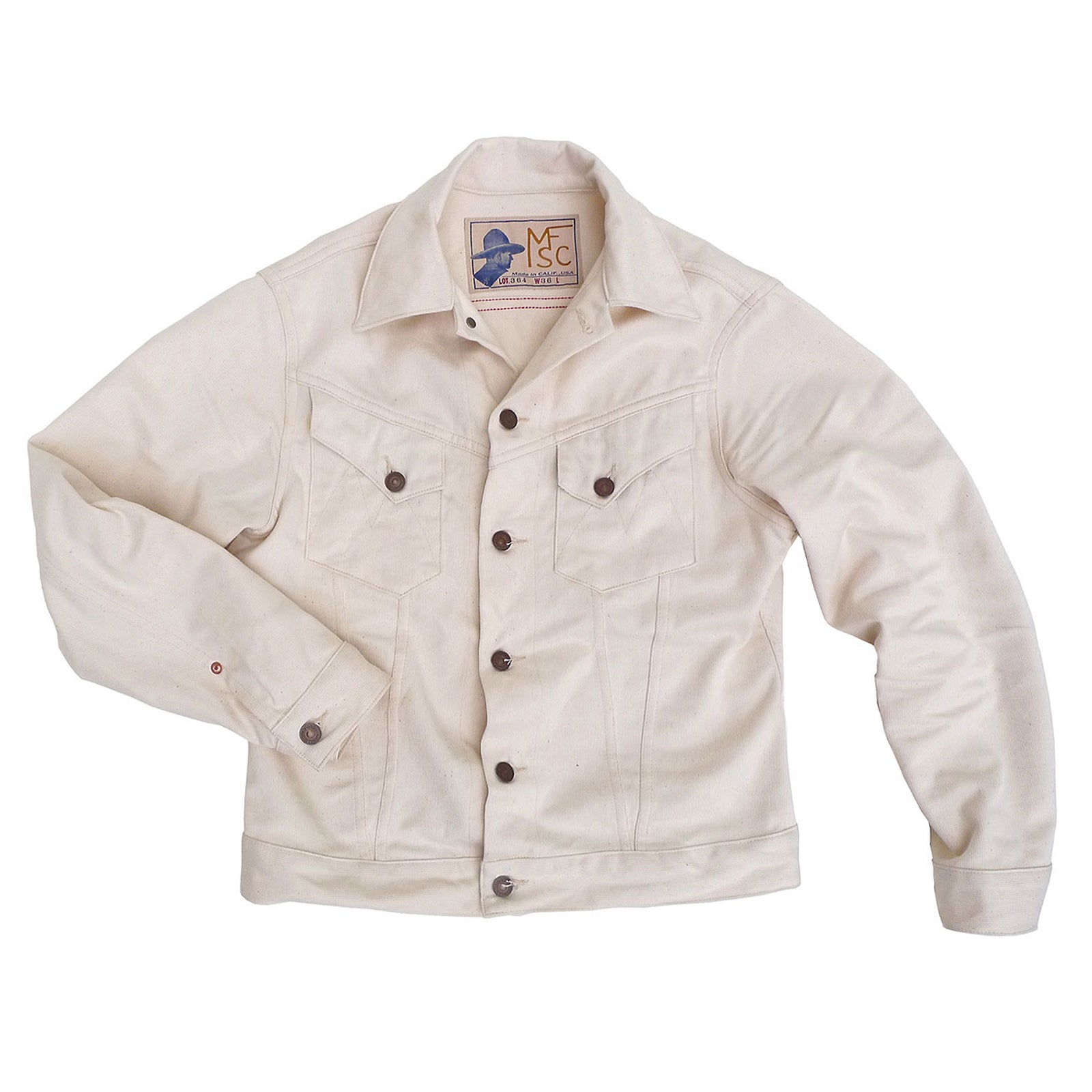 Cowboy Jacket - Wheat Pique - Warehouse