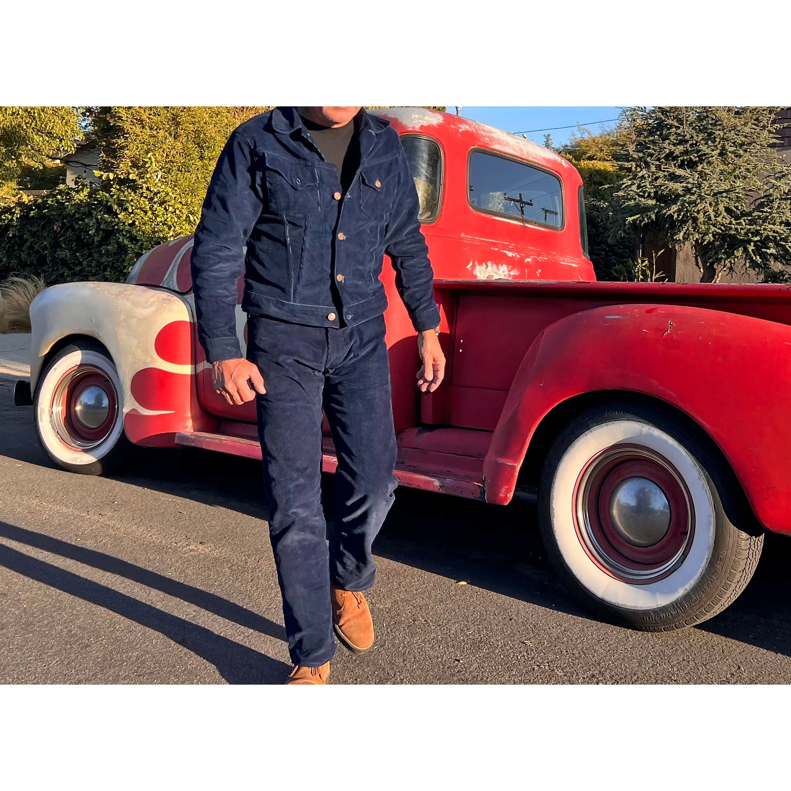 Cowboy Jacket Corduroy - Indigo | Mister Freedom®