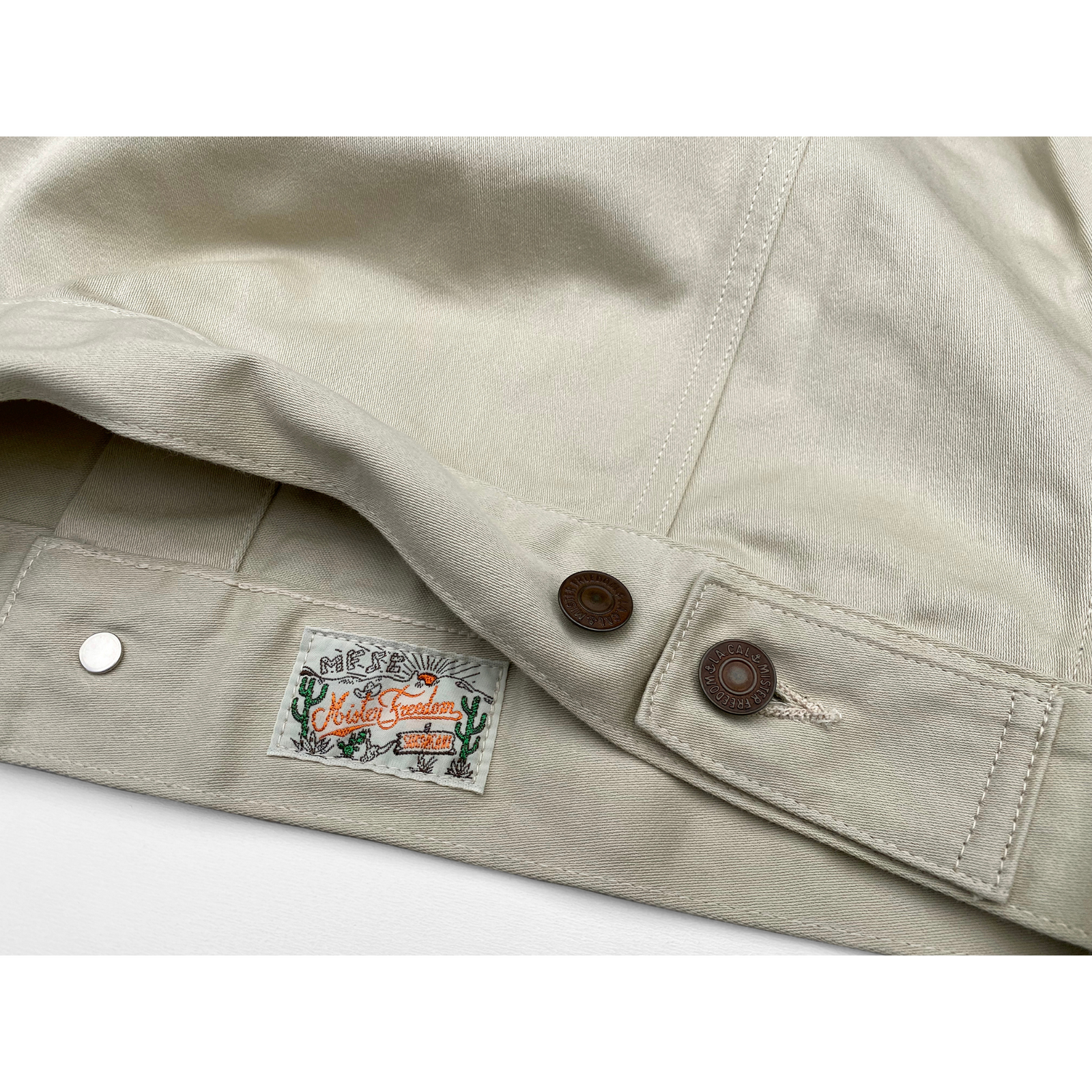 Cowboy Jacket - Wheat Sateen | Mister Freedom®