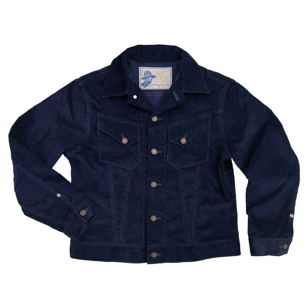 Cowboy Jacket Corduroy Indigo Mister Freedom