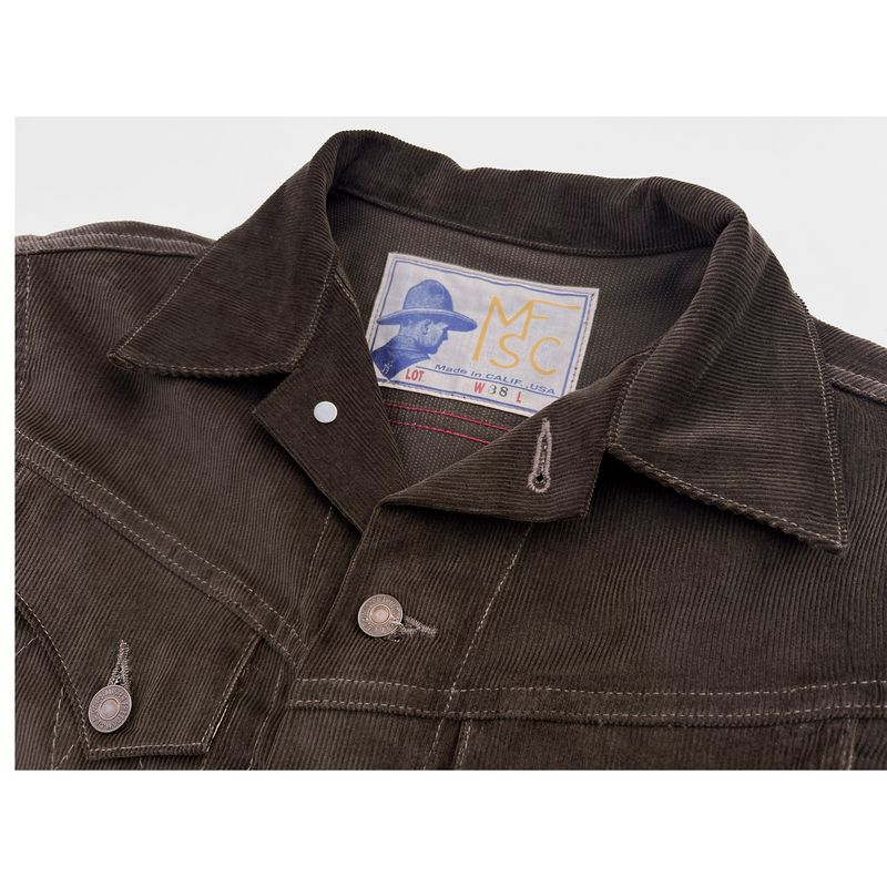 Cowboy Jacket collar and interior original Mister Freedom® label