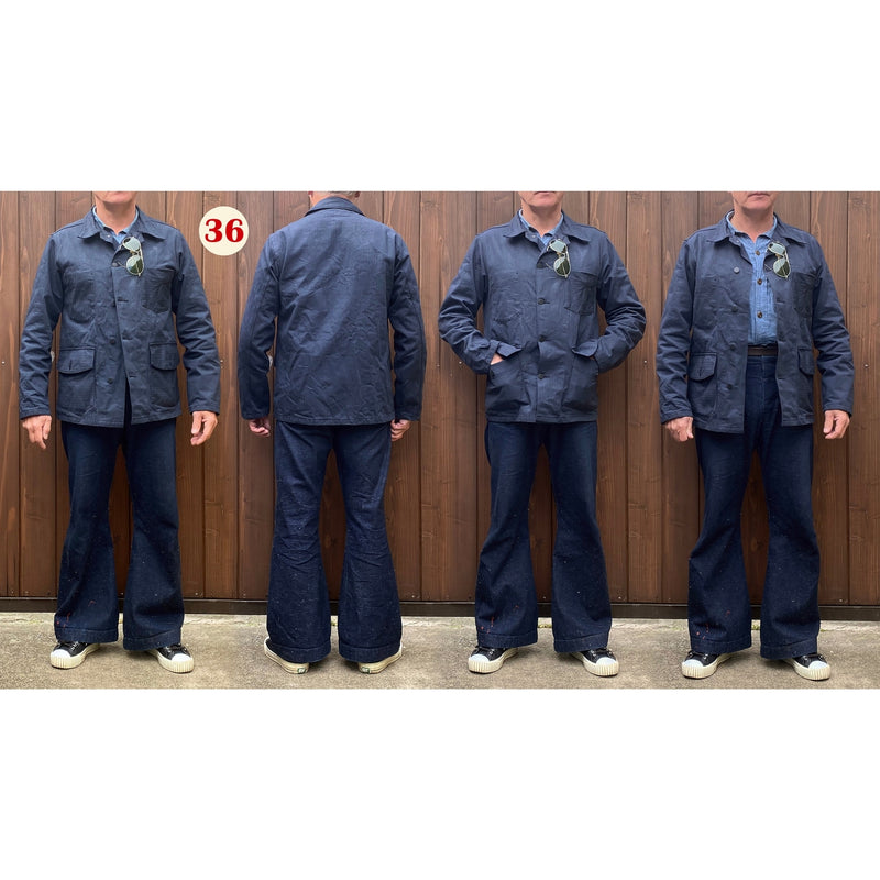 Frogman Jacket Navy HBT Mister Freedom® - Main Image