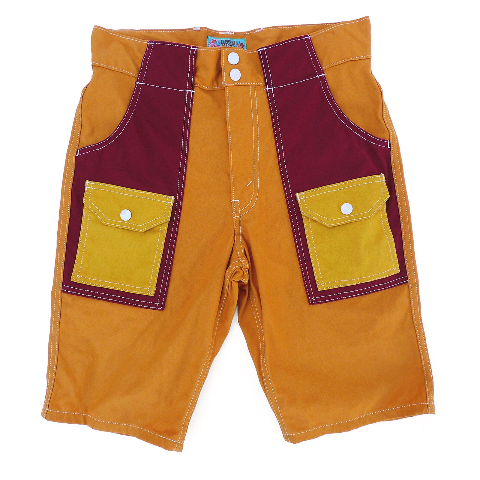 Manureva Deck Shorts - Orange Tutti Frutti | Mister Freedom®