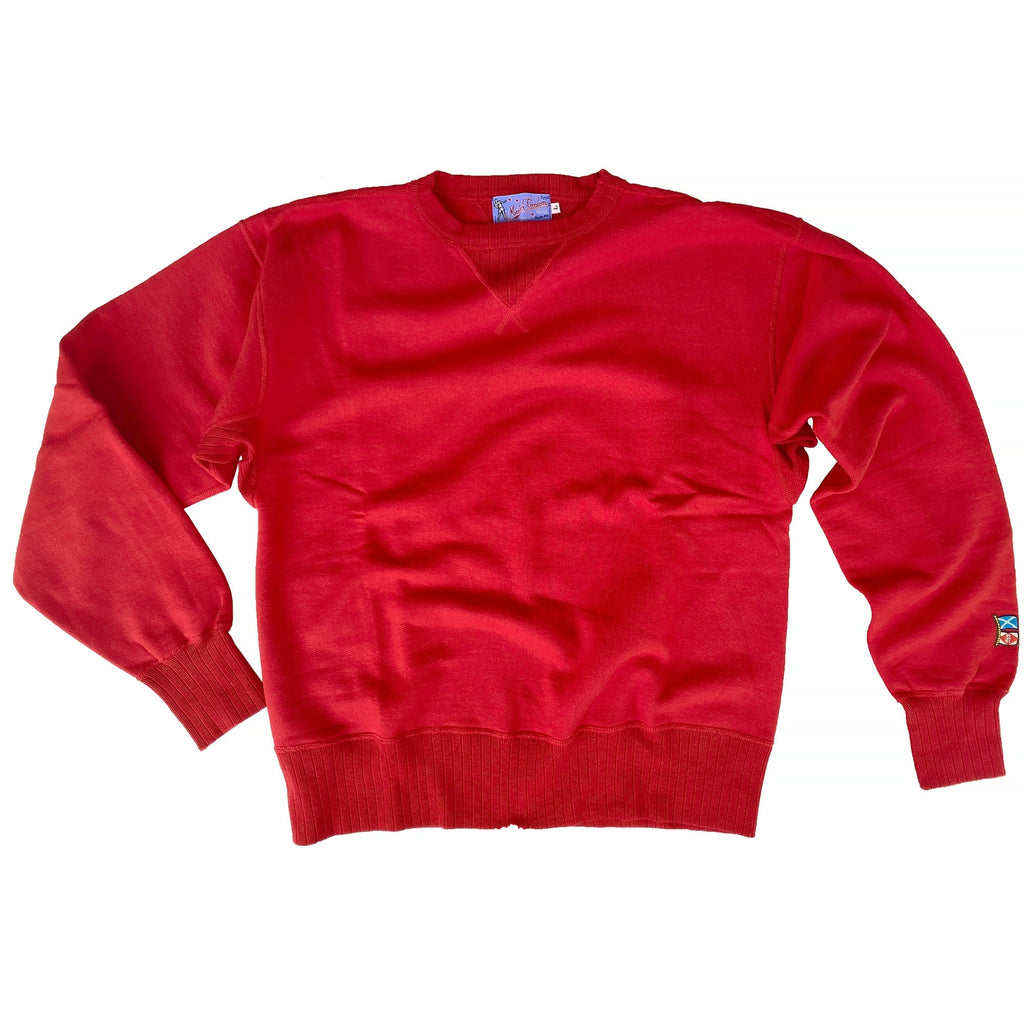 Cheetah Brand Sweatshirt Blank Red Made In USA Size Medium Long
