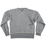 Mister Freedom® MEDALIST crewneck sweatshirt is inspired by vintage 1940s-50s classic American sweatshirts. Made in Japan from heavy weight 12 Oz. 100% cotton tubular fleeced jersey knit.
