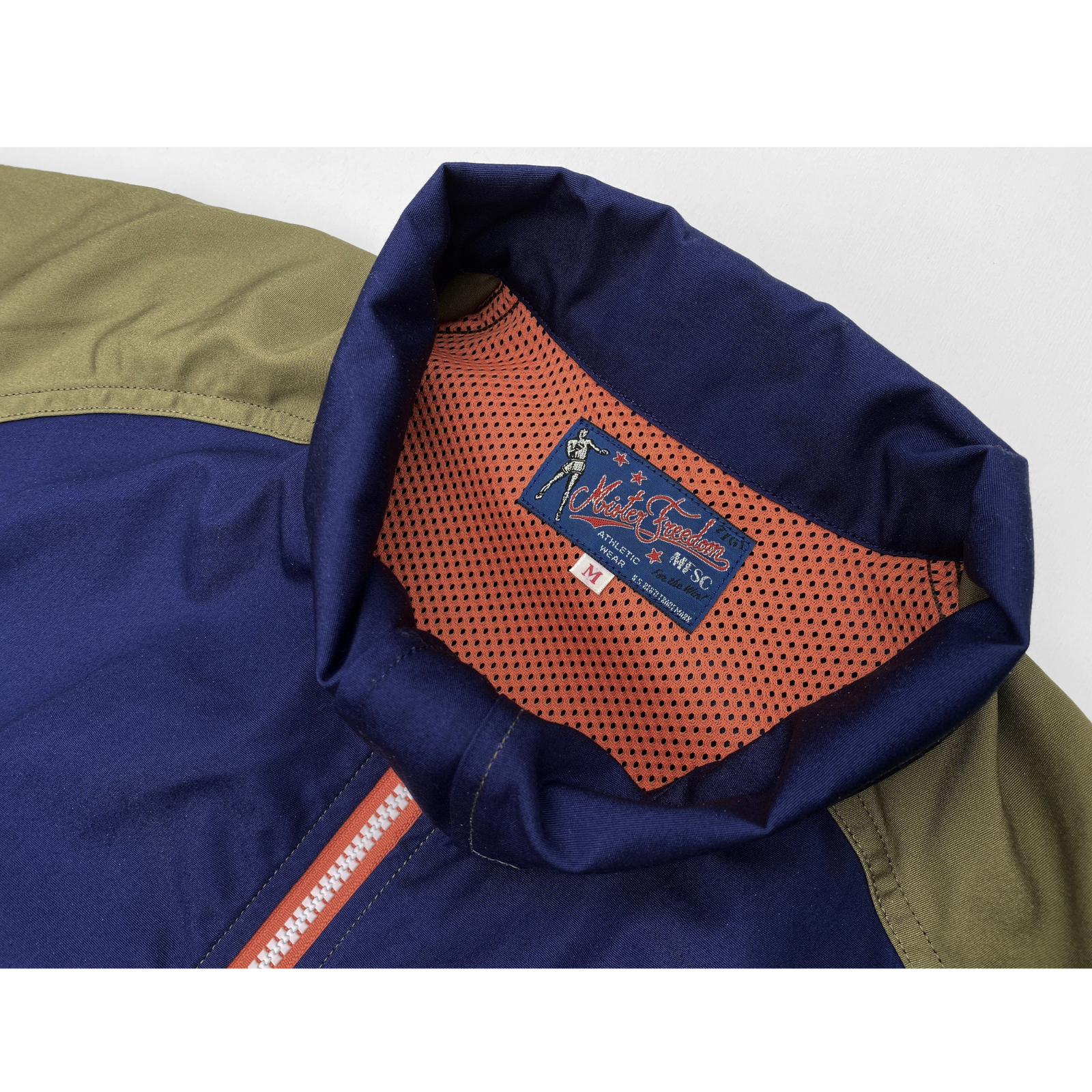 The Mercury Jacket - Olive Green/Navy Blue | Mister Freedom®