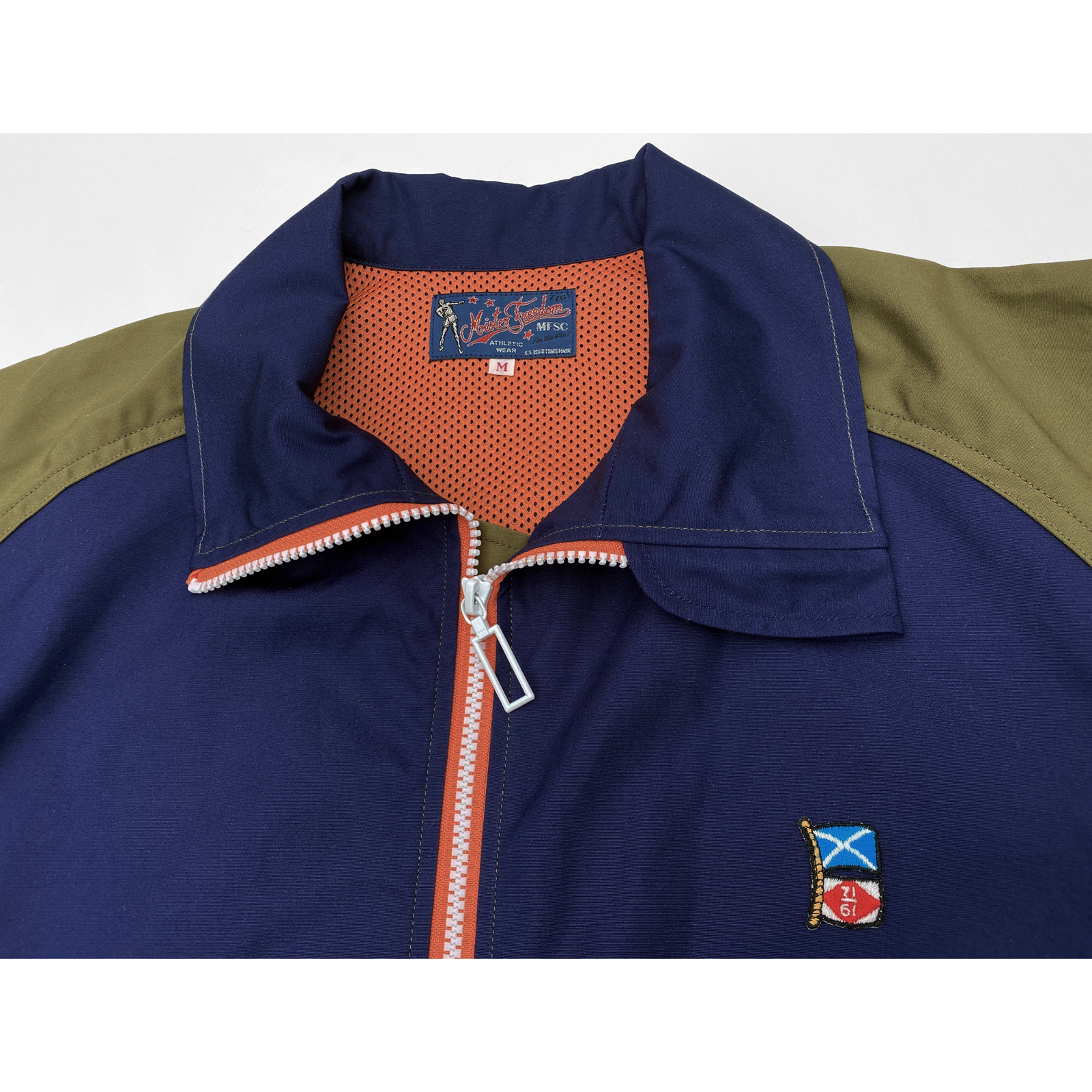 The Mercury Jacket - Olive Green/Navy Blue | Mister Freedom®