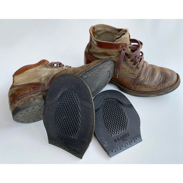 Gov't Issued NOS Rubber Half Soles