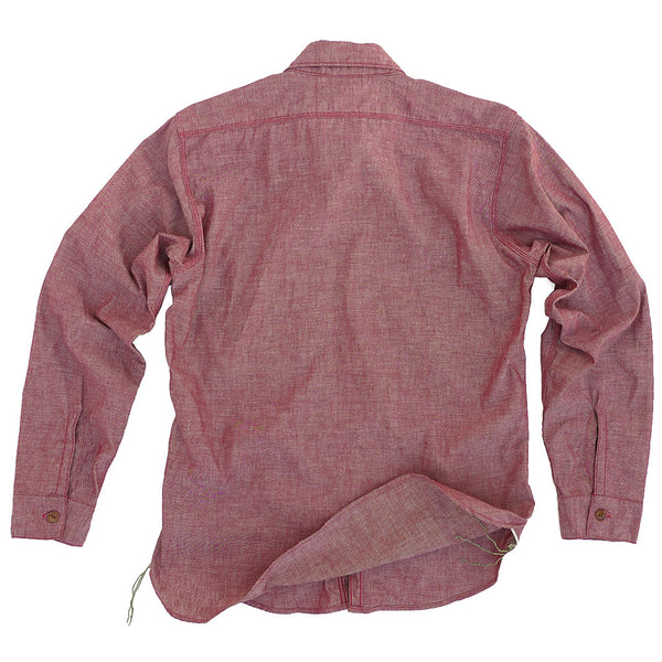 Nixon Shirt - Red Chambray