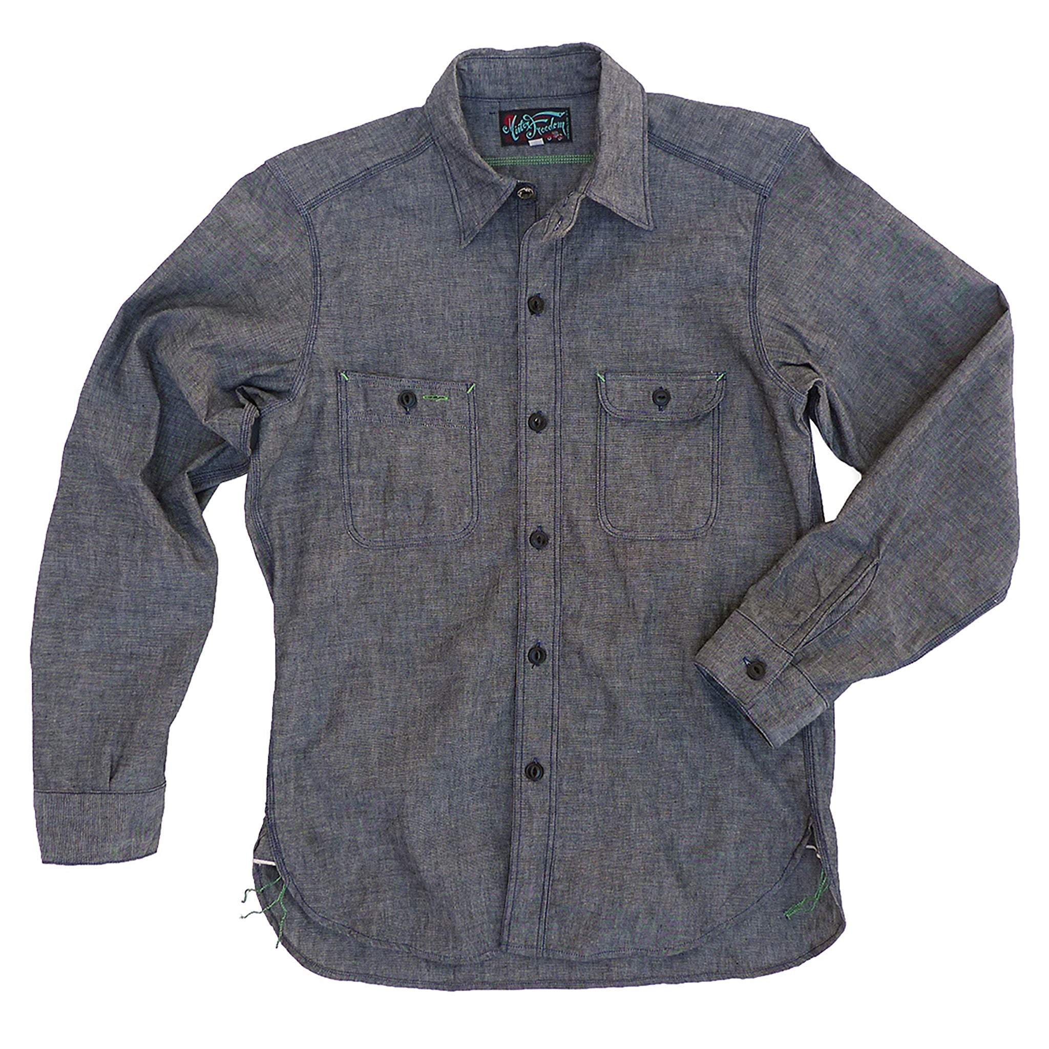 Nixon Shirt - Black Chambray | Mister Freedom®